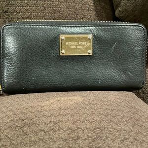 Michael Kors Black Leather Wallet